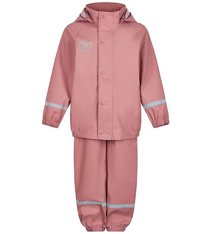 Color Kids Regenkleidung m. Träger - PU - Ash Rose Color Kids Regenkleidung m. Träger - PU - Ash Rose
