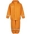 Color Kids Regenkleidung m. Träger - PU - Yellow