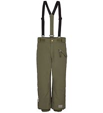 MarMar Ski Pants w. Suspenders - Orla - Hunter