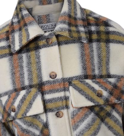 Hound Jacke - Karos - Beige m. Karos