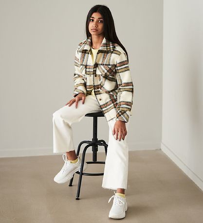 Hound Jacke - Karos - Beige m. Karos