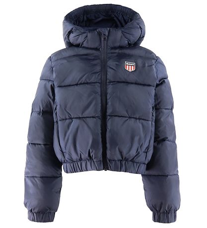 GANT Puffer Jacket - Retro Shield - Evening Blue GANT Puffer Jacket - Retro Shield - Evening Blue
