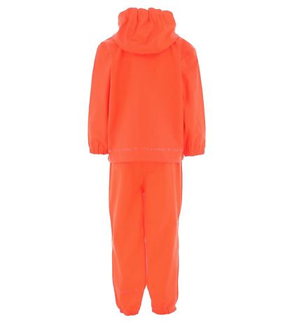 Ver de Terre Regenkleding - PU - Pittig Oranje