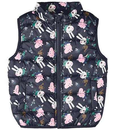Name It Puffer Vest - NmmPeppapig - Titan
