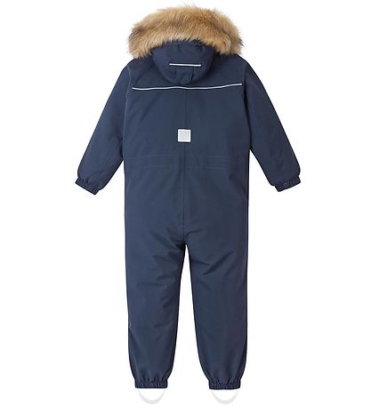 Reima Snowsuit - Stavanger - Navy w. Faux Fur Reima Snowsuit - Stavanger - Navy w. Faux Fur