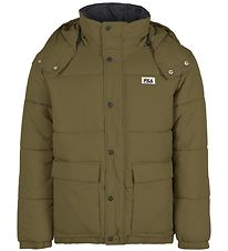 Fila Polstret Jakke - Tirebolu - Oversize - Brent Olive