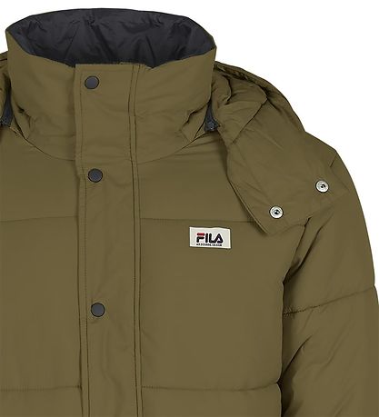 Fila Puffer Jacket - Tirebolu - Oversize - Burnt Olive