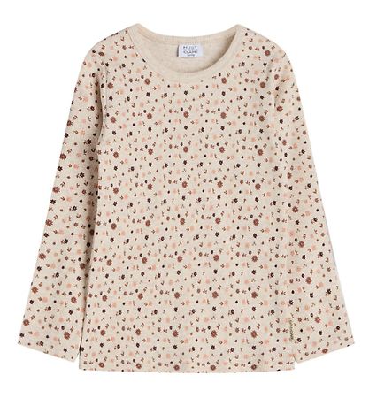 Hust and Claire Bluse - Alanis - Wheat Melange Hust and Claire Bluse - Alanis - Wheat Melange