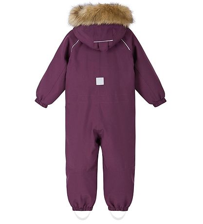 Reima Snowsuit - Trondheim - Deep Purple w. Faux Fur Reima Snowsuit - Trondheim - Deep Purple w. Faux Fur
