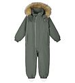 Reima Snowsuit - Trondheim - Thyme Green w. Faux Fur