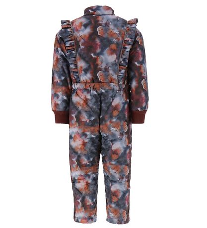 Mikk-Line Thermo Suit - Coated - Decadent Chocolate w. Ruffles