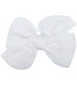 Little Wonders Hair Clip with. Bow - Kaja - 8 cm - White
