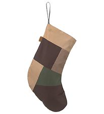 ferm Living Christmas Stocking - Patchwork - Multi ferm Living Christmas Stocking - Patchwork - Multi