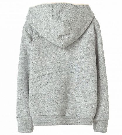 Finger In The Nose Cardigan - Umkehrbar - Hooper - Grau Meliert/