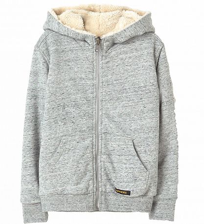 Finger In The Nose Cardigan - Umkehrbar - Hooper - Grau Meliert/