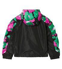 Stella McCartney Kids Kinderjacke - Schwarz m. Blumen