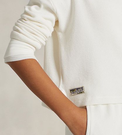 Polo Ralph Lauren Kapuzenpullover - Kurz geschnitten - Weiß
