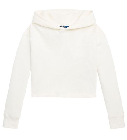 Polo Ralph Lauren Kapuzenpullover - Kurz geschnitten - Weiß