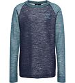 Hummel Blouse - Wool - hmlWingo - Black Iris