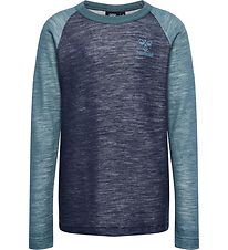 Hummel Blouse - Wool - hmlWingo - Black Iris