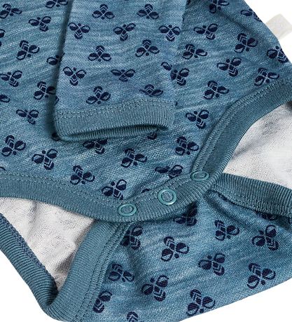 Body m/l Hummel - Laine - hmlBambo - Temps orageux Body m/l Hummel - Laine - hmlBambo - Temps orageux