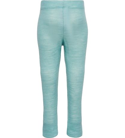 Leggings - Laine Hummel - hmlWolly - Minéral Blue