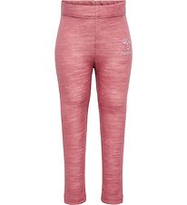 Hummel Leggings - Wool - hmlWolly - Deco Rose