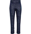 Hummel Leggings - ull - hmlWolly - Black Iris