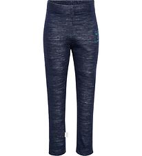 Hummel Leggings - Wool - hmlWolly - Black Iris