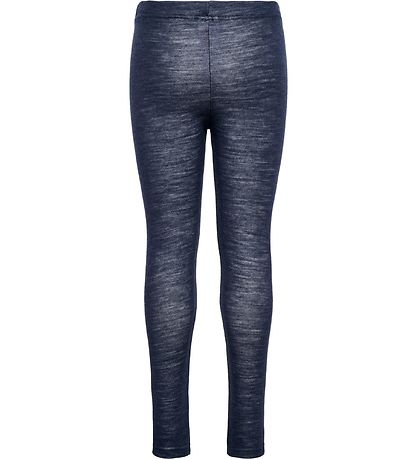 Hummel Leggings - Wool - hmlWingo - Black Iris Hummel Leggings - Wool - hmlWingo - Black Iris