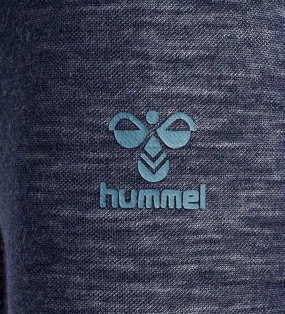 Hummel Leggings - Wool - hmlWingo - Black Iris Hummel Leggings - Wool - hmlWingo - Black Iris