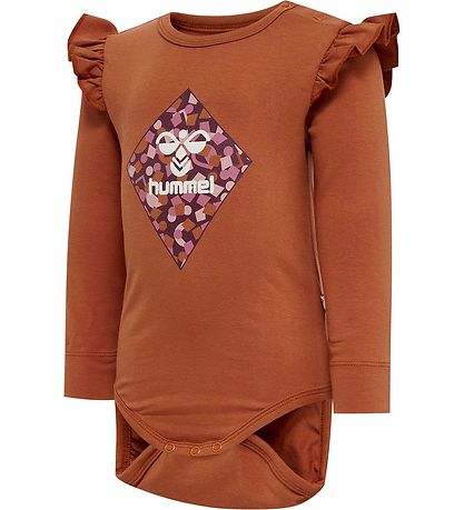 Hummel Bodysuit l/s - hmlCilja - Sierra Hummel Bodysuit l/s - hmlCilja - Sierra