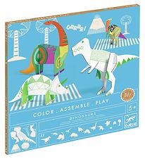 Djeco Creation Set - 13 Parts - Dinosaurs Djeco Creation Set - 13 Parts - Dinosaurs