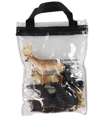 Wild Republic Beutel m. Tier - 5 st. - Wilde Tier Wild Republic Beutel m. Tier - 5 st. - Wilde Tier