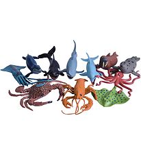Wild Republic Bag w. Animal - 11 pcs - Animal of the Sea Wild Republic Bag w. Animal - 11 pcs - Animal of the Sea