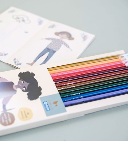 PLAN International x Fabelab Värityskirja - Colour Sinun maailma