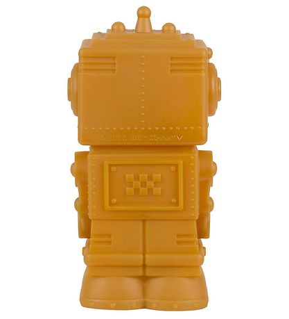 A Little Lovely Company Lamp - 14 cm - Robot - Aztec Gold