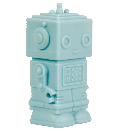 A Little Lovely Company Lamp - 14 cm - Robot - Smoky Blue