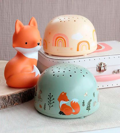 A Little Lovely Company Projectielamp - 14x9 cm - Bos Gratis A Little Lovely Company Projectielamp - 14x9 cm - Bos Gratis