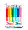 Ooly Tusher - Dual Tone - 12 Pcs - Multicolour Ooly Tusher - Dual Tone - 12 Pcs - Multicolour