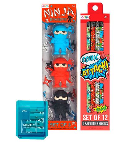 Ooly Pencils - Comic Attack - Happy Pack Ooly Pencils - Comic Attack - Happy Pack