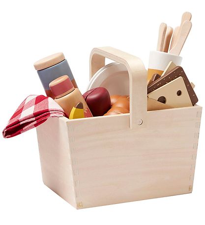 Kids Concept Speelgoedeten - Picknick Set - Hout