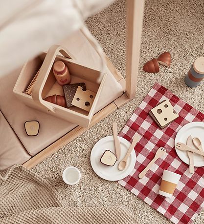 Kids Concept Speelgoedeten - Picknick Set - Hout