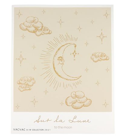 VACVAC Veggspjald - Handsmíðað - 40x50 cm - Golden Mustard VACVAC Veggspjald - Handsmíðað - 40x50 cm - Golden Mustard