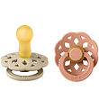 BIBS Bohemen Spenen - 2-pack - Maat 2 - Rond - Vanilla/Peach