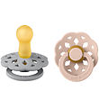 BIBS Bohemen Spenen - 2-pack - Maat 2 - Rond - Cloud/Blush