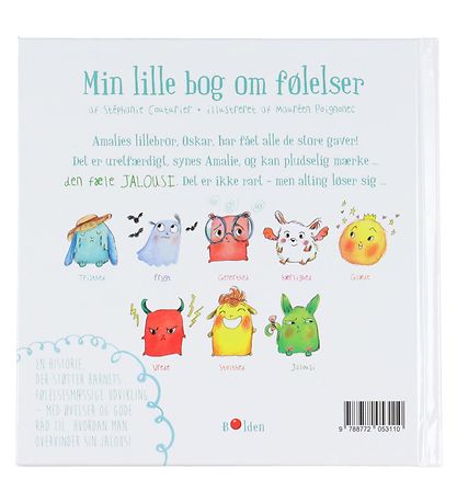 Forlaget Bolden Book - Min lille bog om følelser - Jalousi - DA