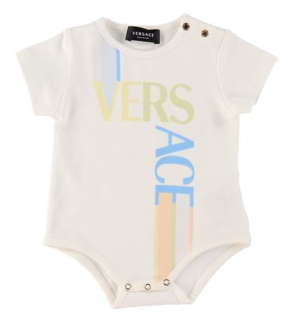 Boîte Cadeau Versace - Bonnet/Body m/c - Blanc/Bleu Clair av. Lo Boîte Cadeau Versace - Bonnet/Body m/c - Blanc/Bleu Clair av. Lo