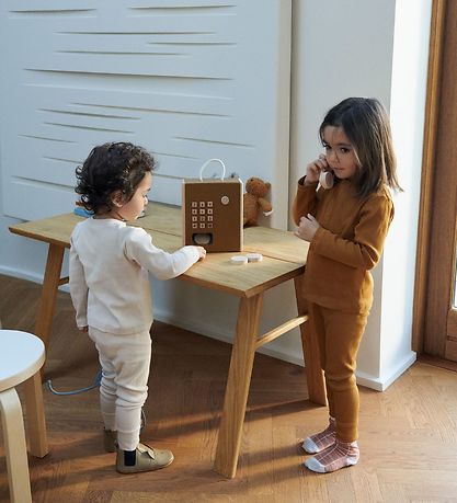 Liewood Wooden Toy - Phone - Rufus - Golden Caramel Multi Mix
