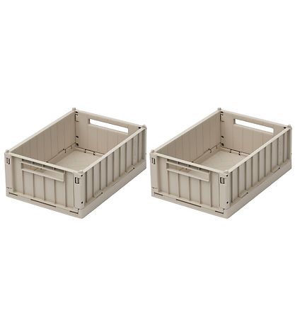 Liewood 폴딩박스 - 25×18×9.5cm - 작은 - 2개입 - 샌디